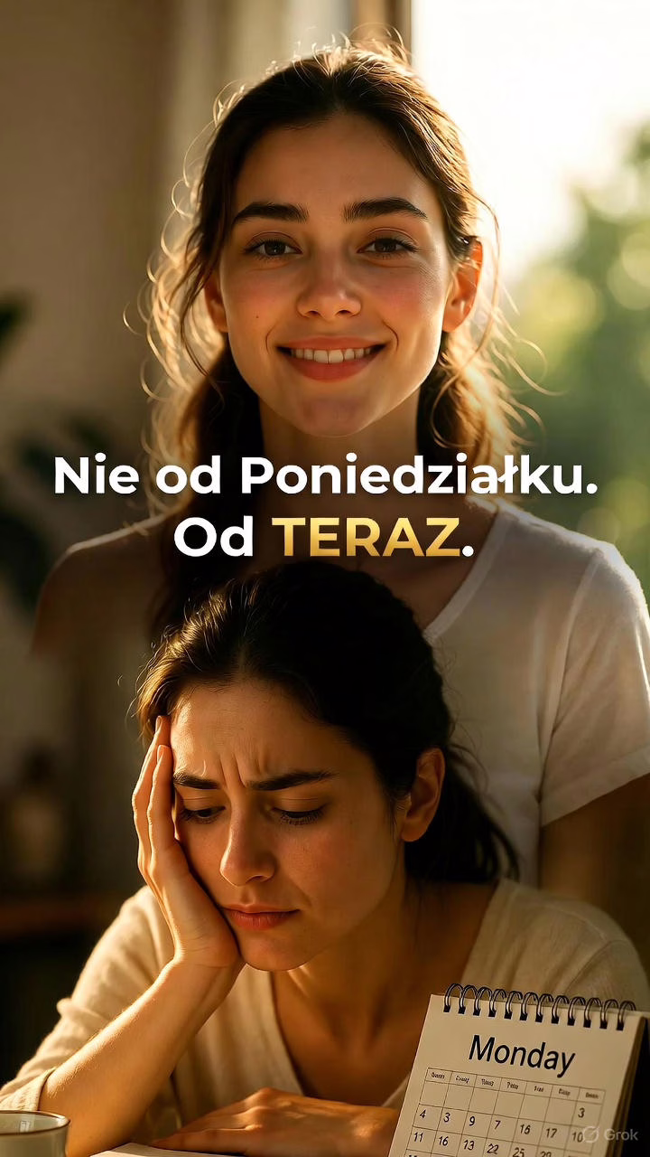Nie od poniedziałku. Od TERAZ